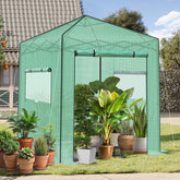 Sekey Pop-Up Foil Greenhouse 240×240×180 cm – Large greenhouse with one-touch system for quick assembly in the garden